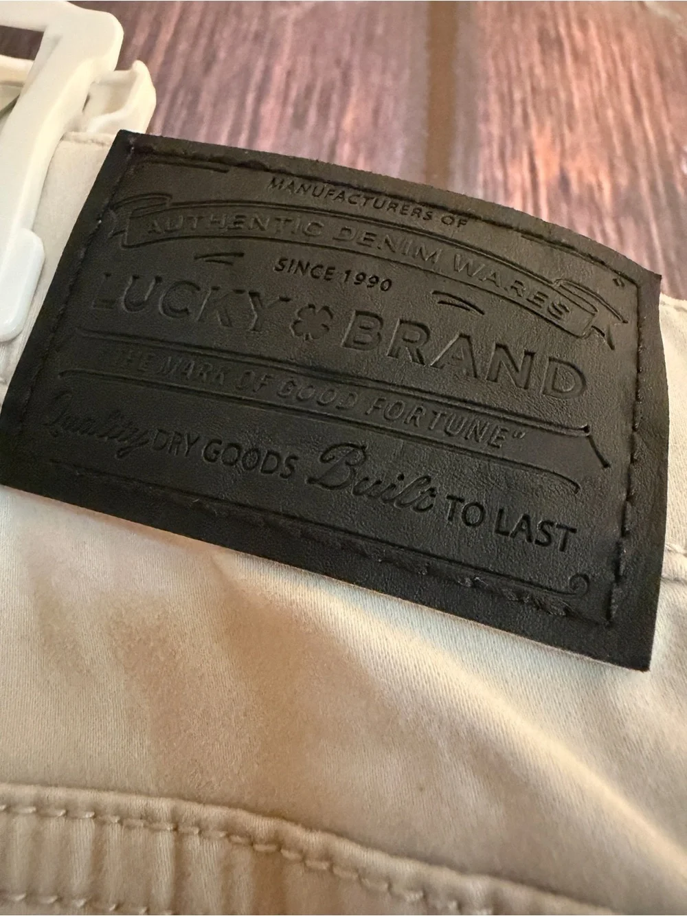 Lucky Brand Men's Khaki in Light Beige • 36x30